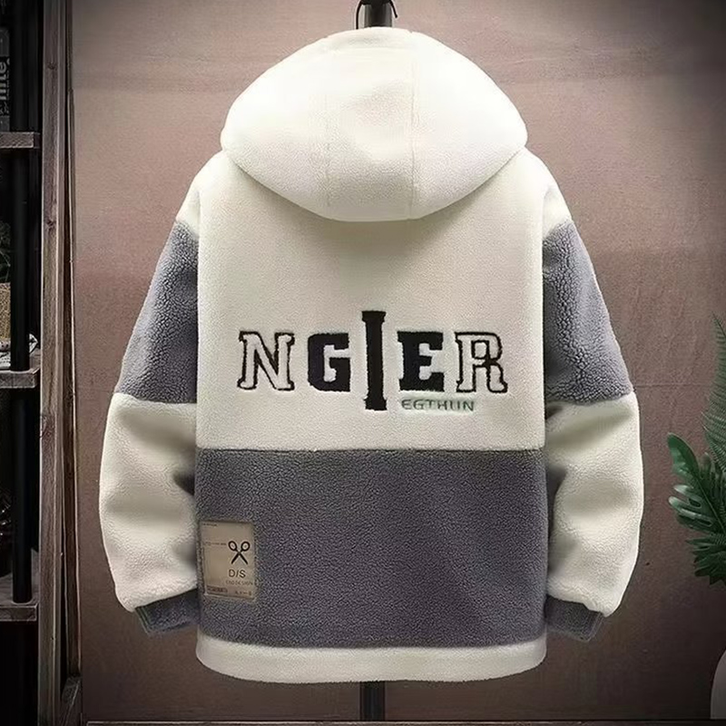 Outdoor Sport Winter Jacket - 2025 Men's Lamb Wool Jacket Autumn