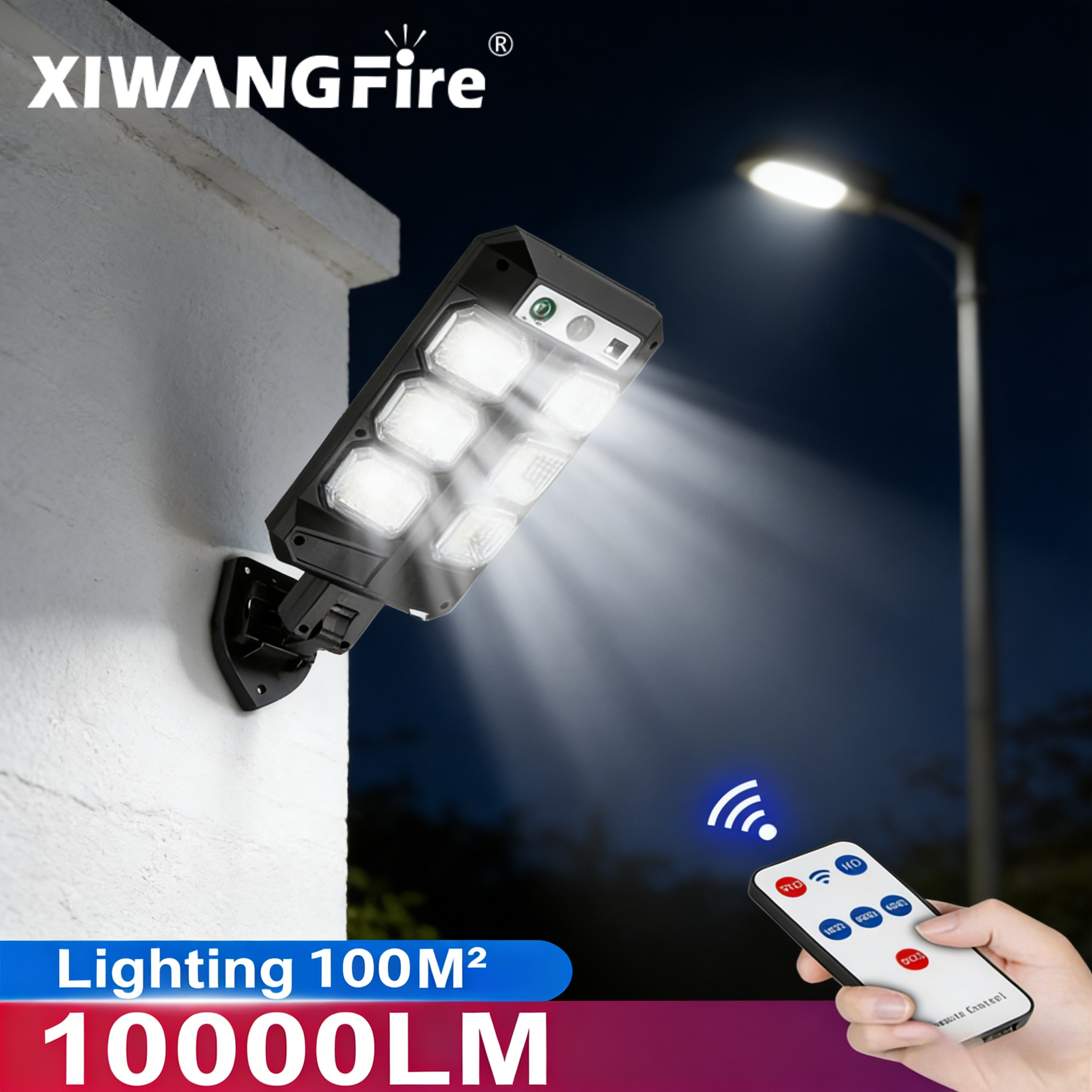 Outdoor Spotlight - Outdoor Solar Street Lights, Waterproof Motion