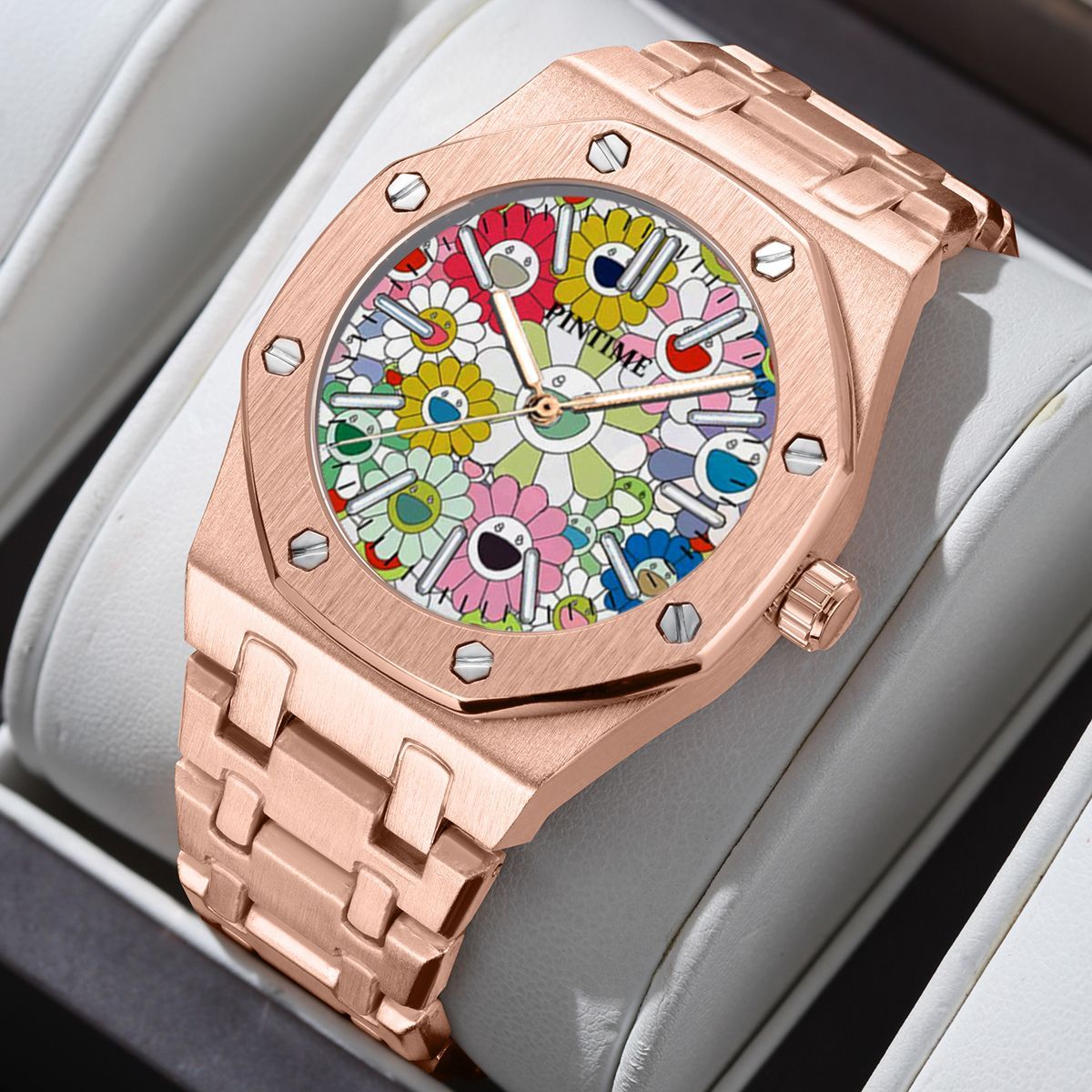 Outdoor Sport Smart Watch - Personalized Sunflower Dial Men's Sports Quartz