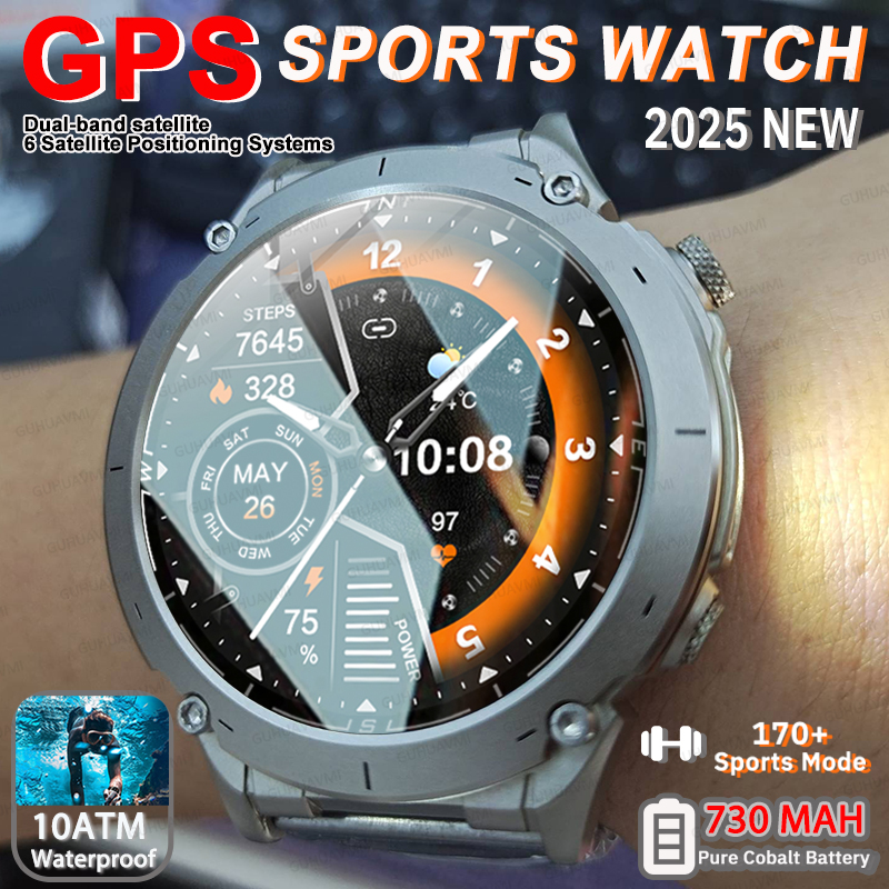 Outdoor Sport Smart Watch - New Outdoors T-Rex 3 Military GPS