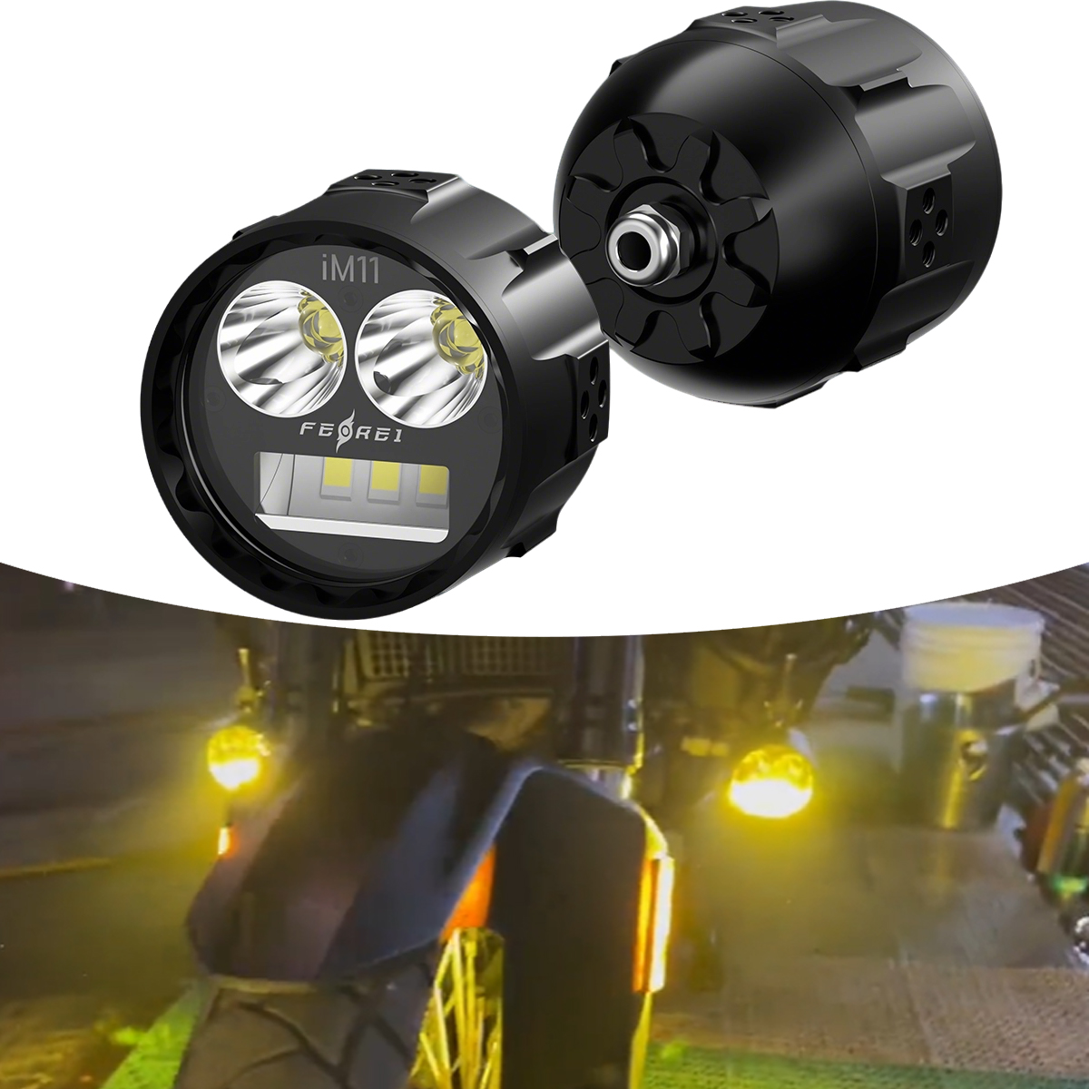 Outdoor Spotlight - Motorcycle Low Beam LED Auxiliary Light