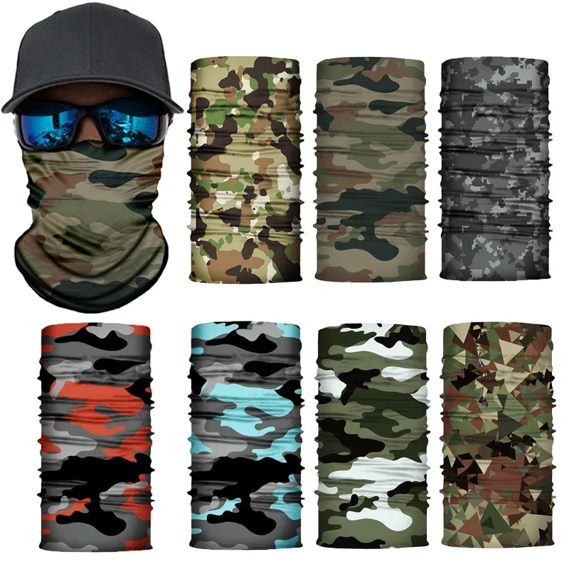 Outdoor Sport Hose - Camouflage Seamless Cycling Face Mask Tube