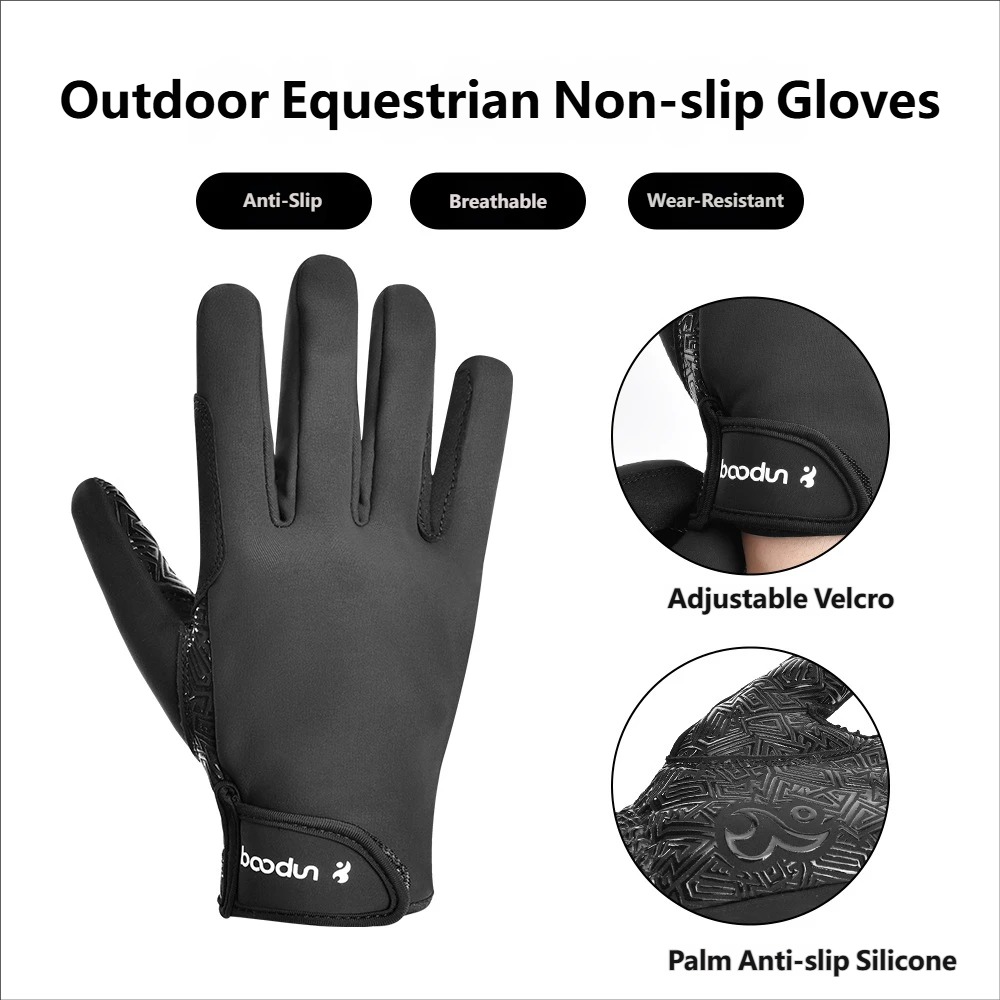 Horse Riding Glove - Riding Gloves Plush High Elasticity Warmth