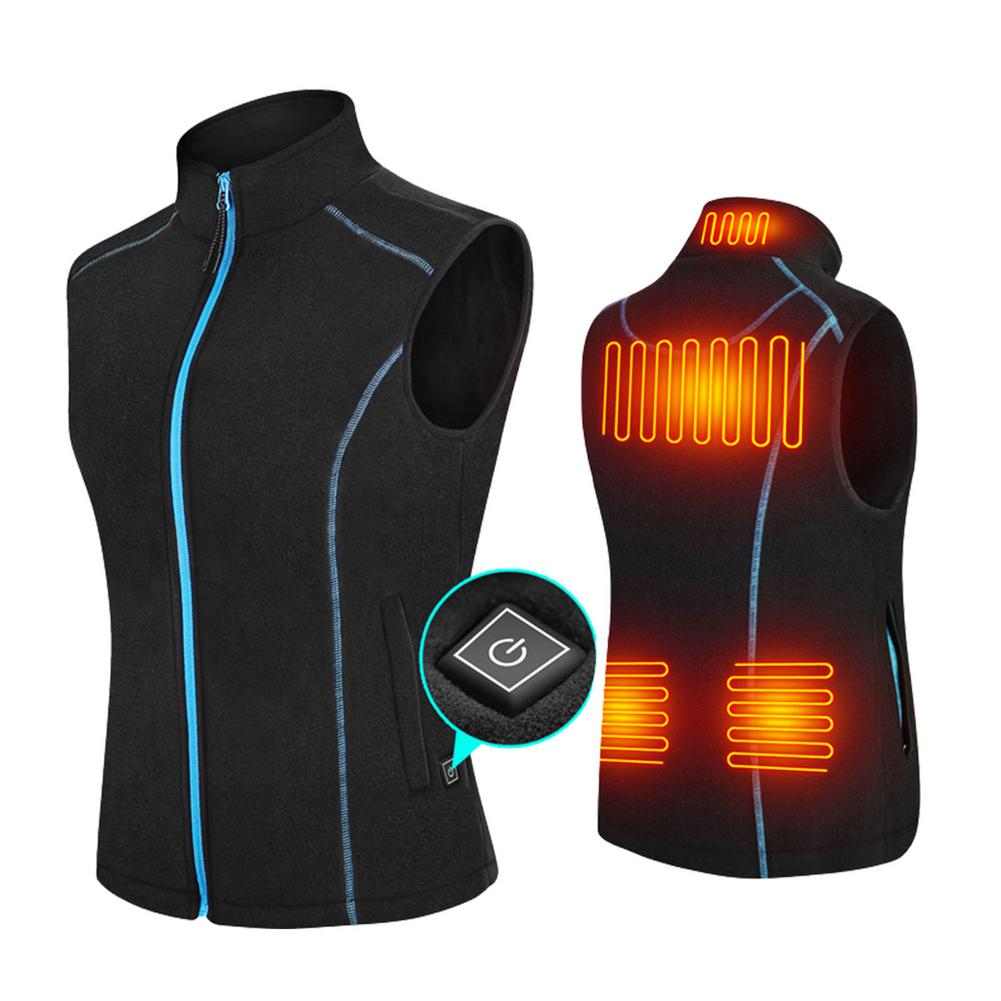 Outdoor Sport Winter Jacket - Women Heated Vest Winter Electric Thermal