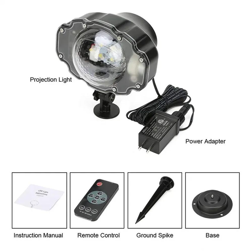 DACHAN Snowfall LED Light Proj - Outdoor Spotlight recension och pris