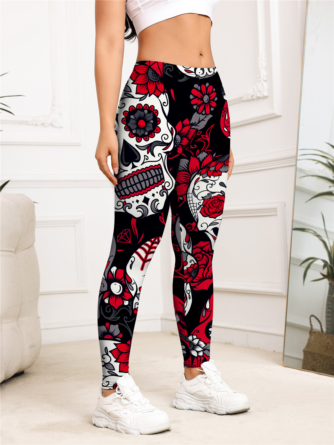Ladies' high-waisted skeleton  - Outdoor Sport Leggings recension och pris