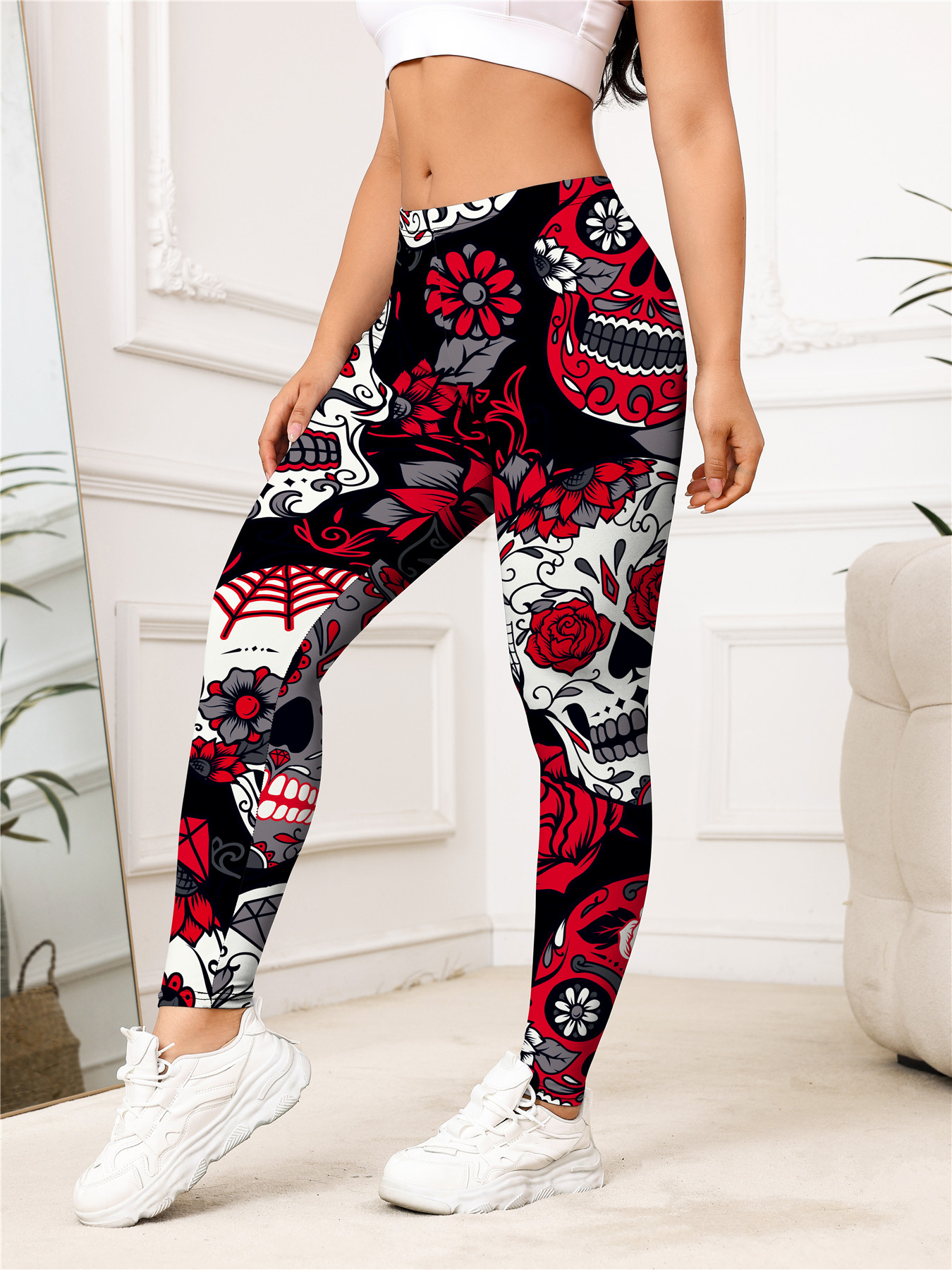 Ladies' high-waisted skeleton  - Outdoor Sport Leggings recension och pris