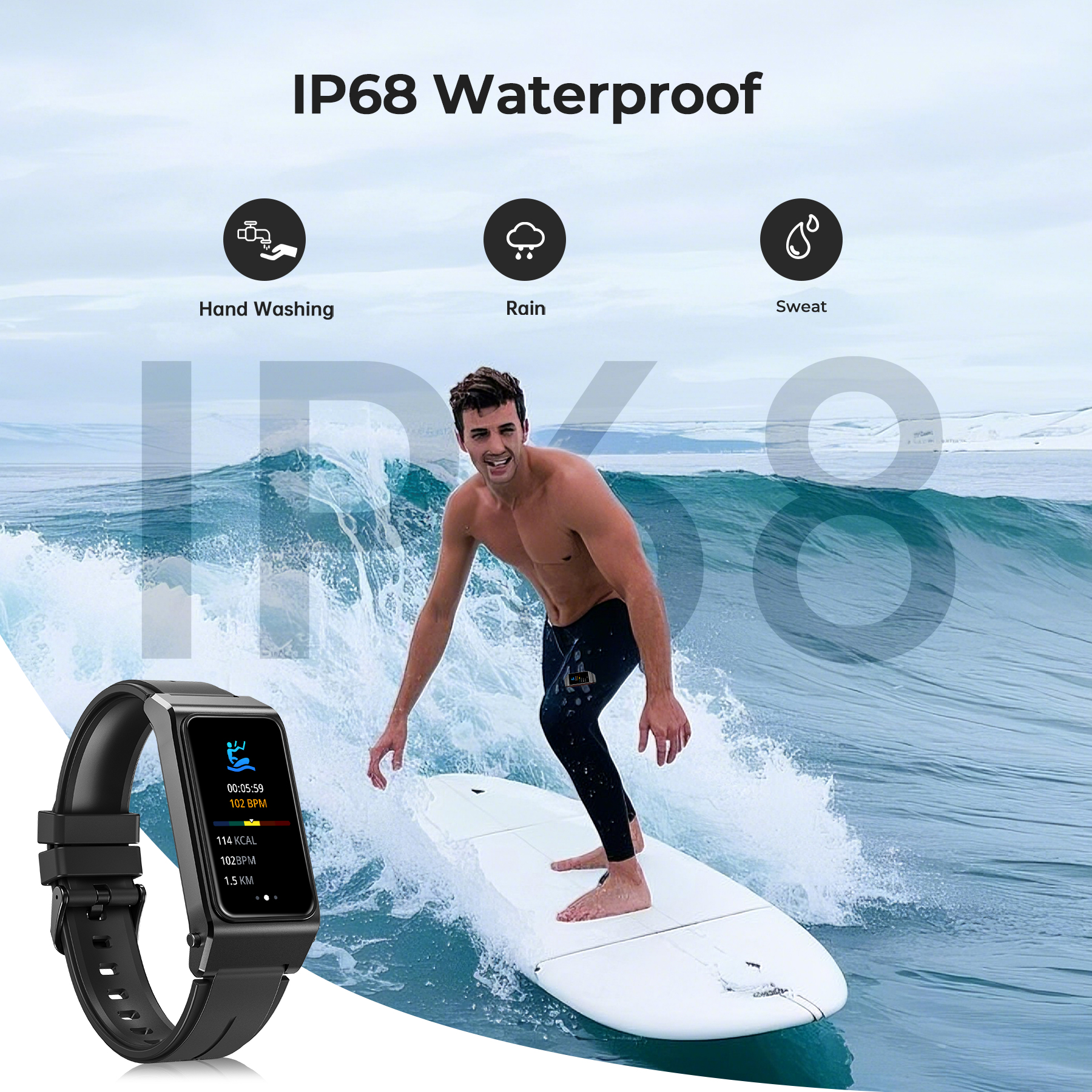 OUKITEL BT11 Smartwatch Blueto - Outdoor Sport Smart Watch recension och pris