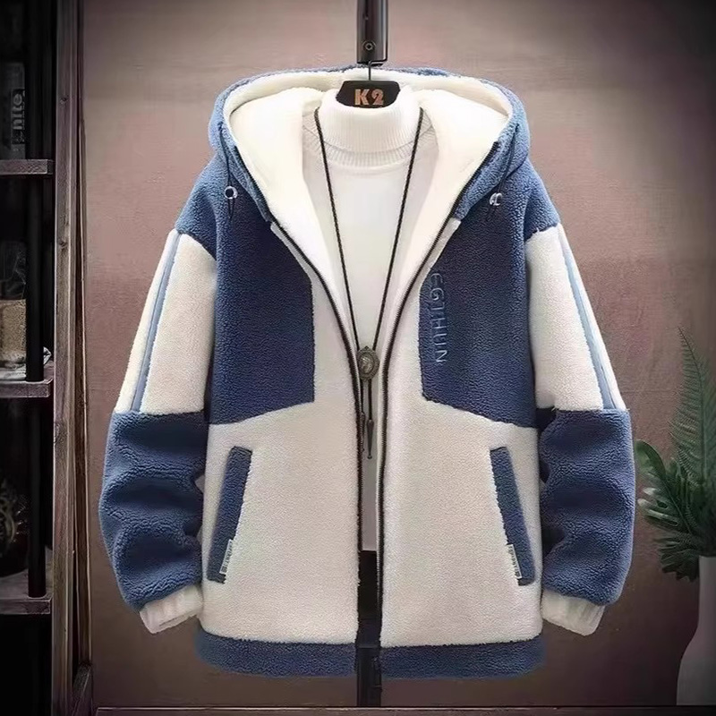 2025 Men's Lamb Wool Jacket Au - Outdoor Sport Winter Jacket recension och pris