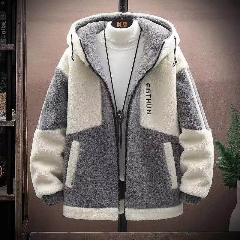 2025 Men's Lamb Wool Jacket Au - Outdoor Sport Winter Jacket recension och pris