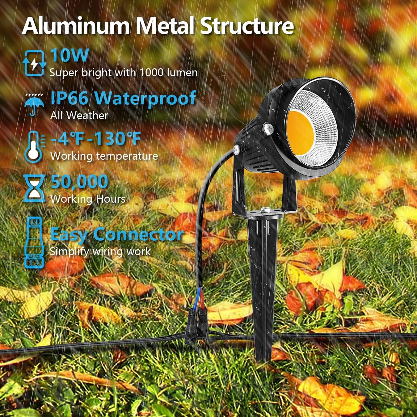 10W LED Landscape Lights with  - Outdoor Spotlight recension och pris
