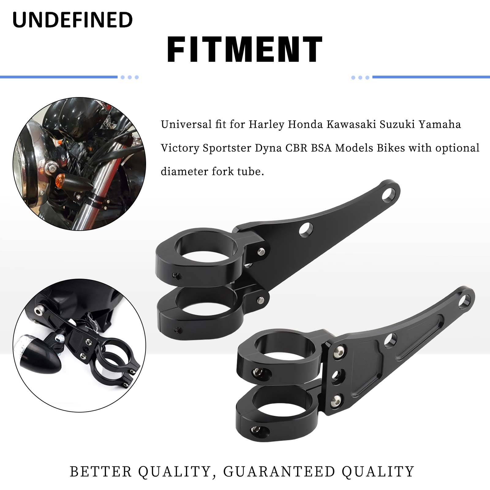 33mm-58mm Headlight Bracket Mo - Outdoor Sport Hose recension och pris