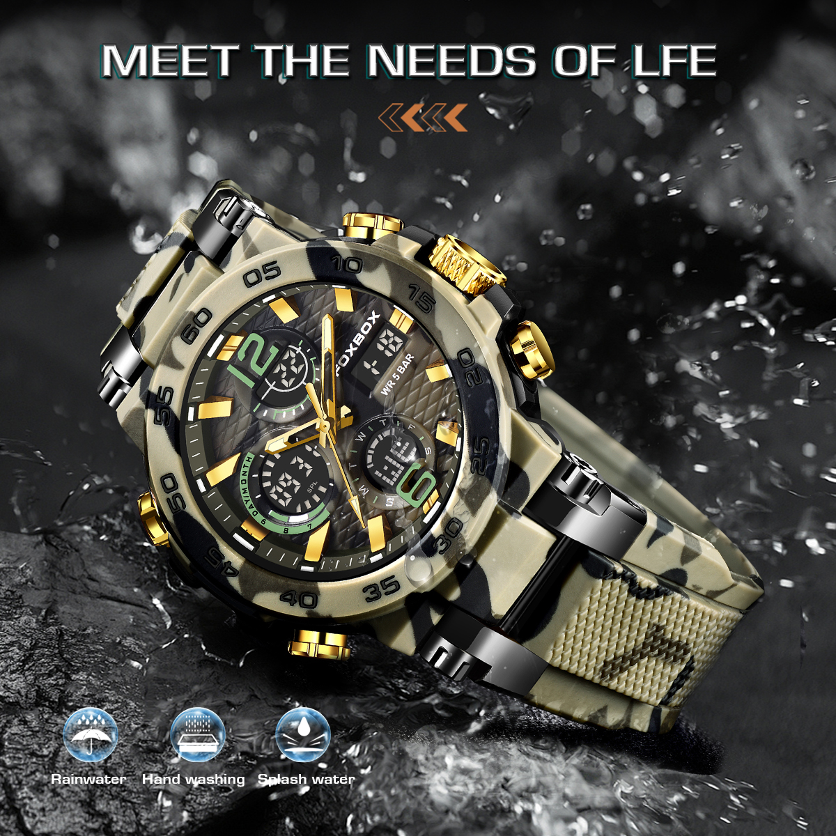 LIGE Electronic Men's Wristwat - Outdoor Sport Smart Watch recension och pris