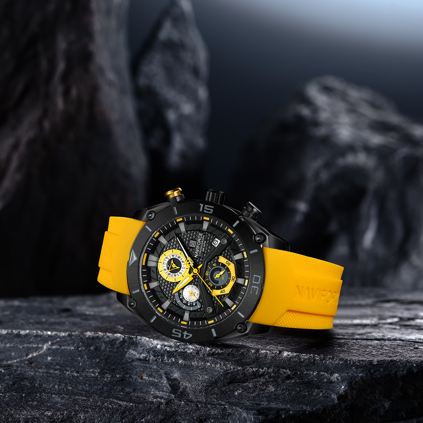 NAVIFORCE Men's Sports Chronog - Outdoor Sport Smart Watch recension och pris