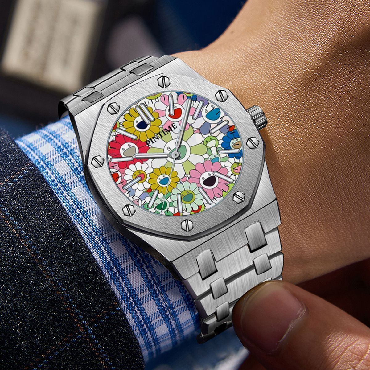 Personalized Sunflower Dial Me - Outdoor Sport Smart Watch recension och pris