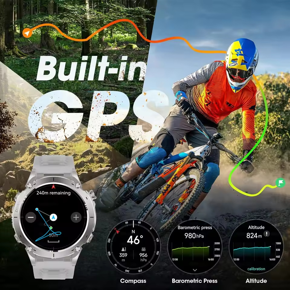 New Outdoors T-Rex 3 Military  - Outdoor Sport Smart Watch recension och pris