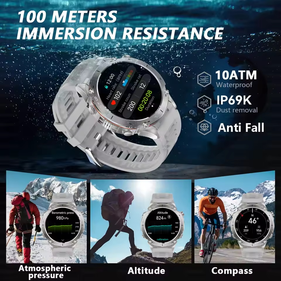 New Outdoors T-Rex 3 Military  - Outdoor Sport Smart Watch recension och pris