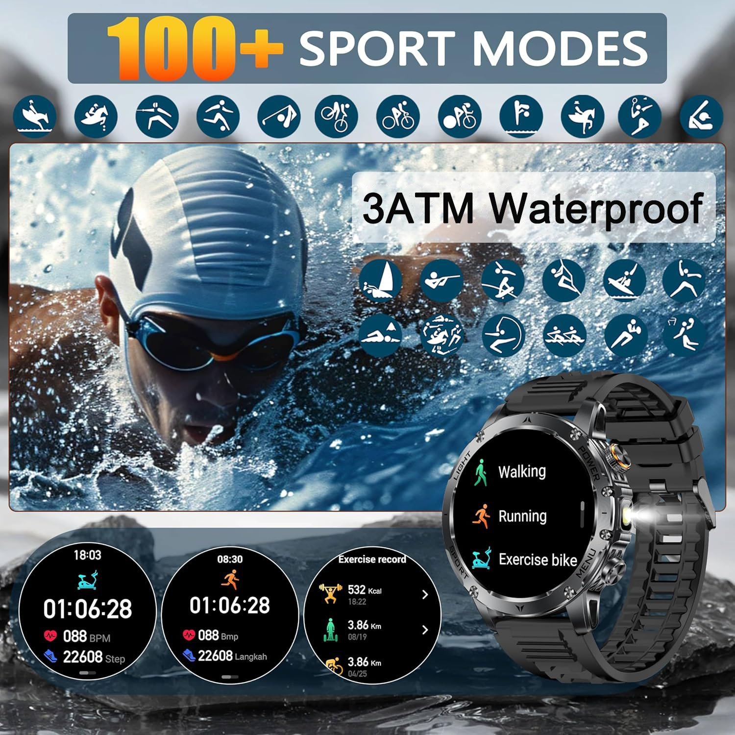 New AK87 1000mAh Battery Men O - Definition Of Outdoor Sport recension och pris