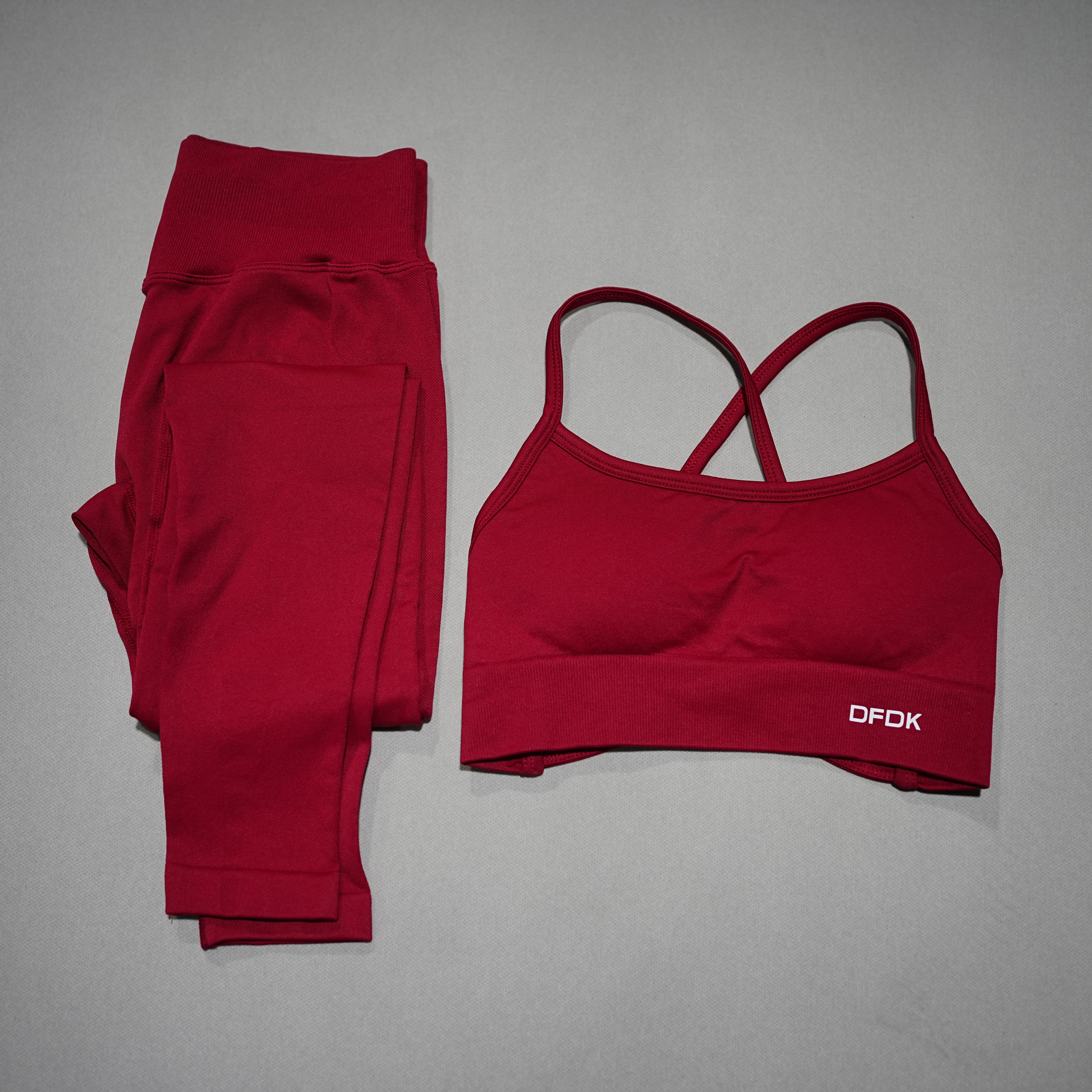 DFDK Women Seamless 2Pcs Worko - Outdoor Sport Leggings recension och pris