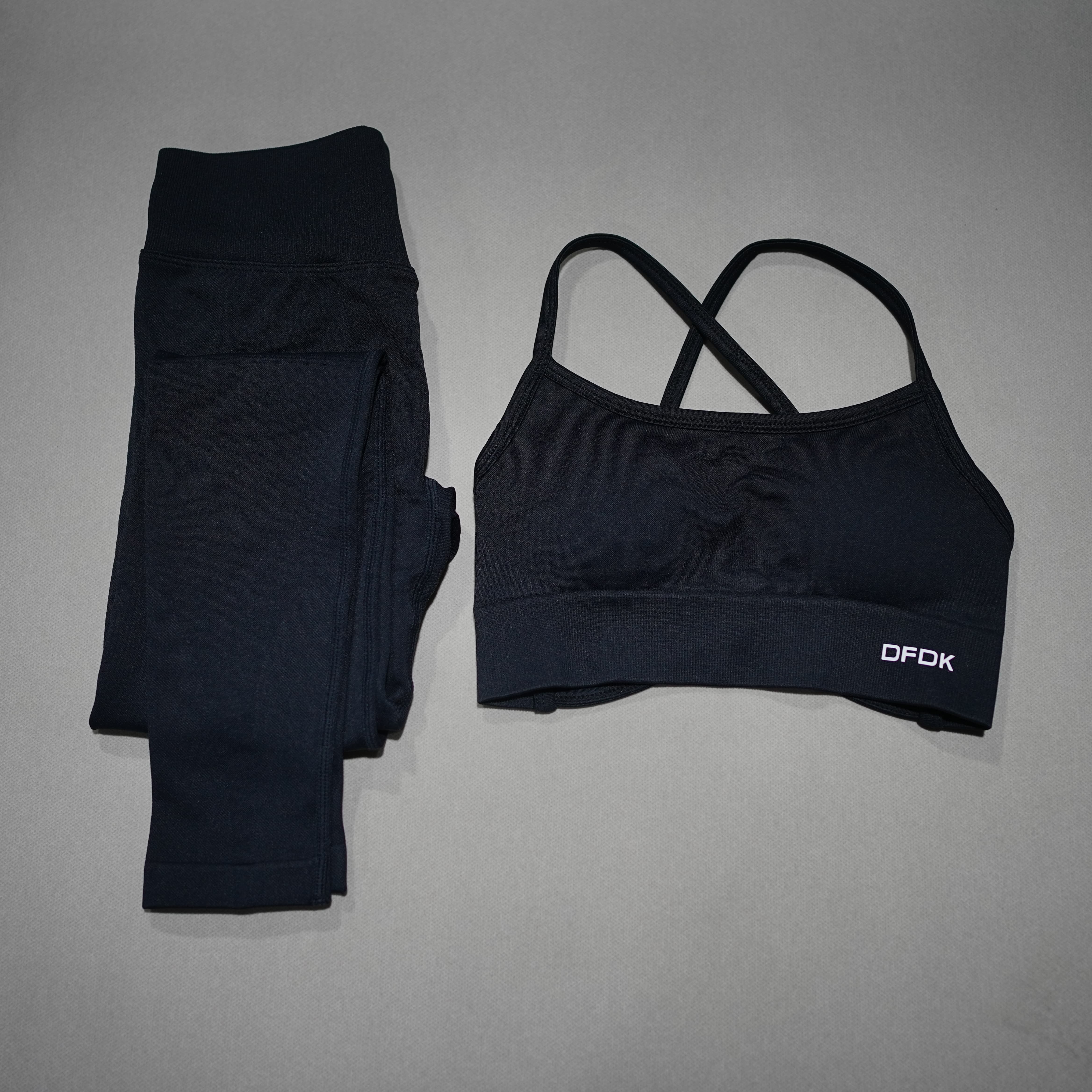 DFDK Women Seamless 2Pcs Worko - Outdoor Sport Leggings recension och pris