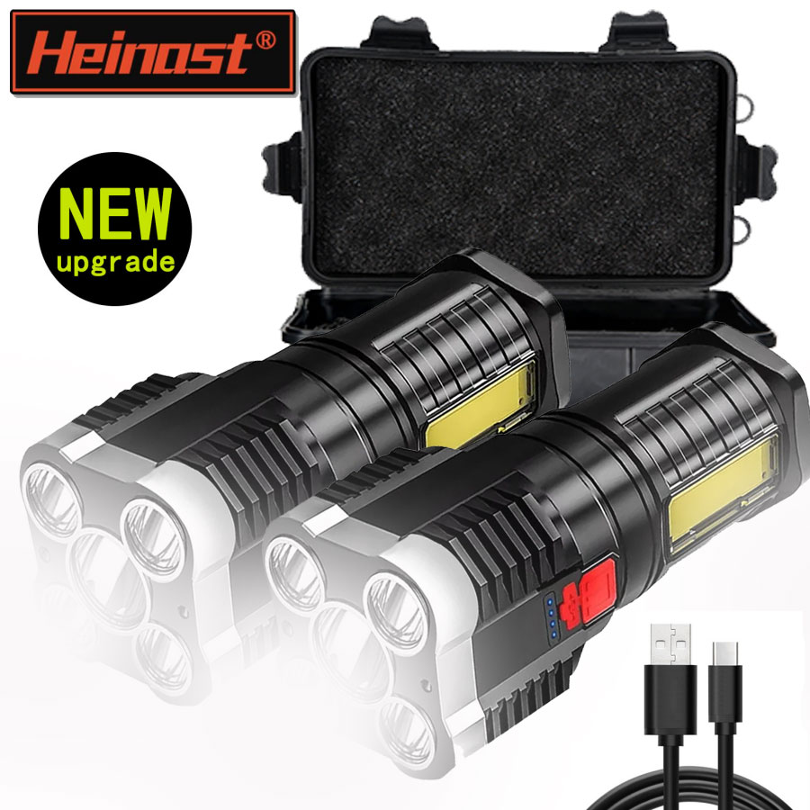 5 LED High Power Led Flashligh - Outdoor Spotlight recension och pris