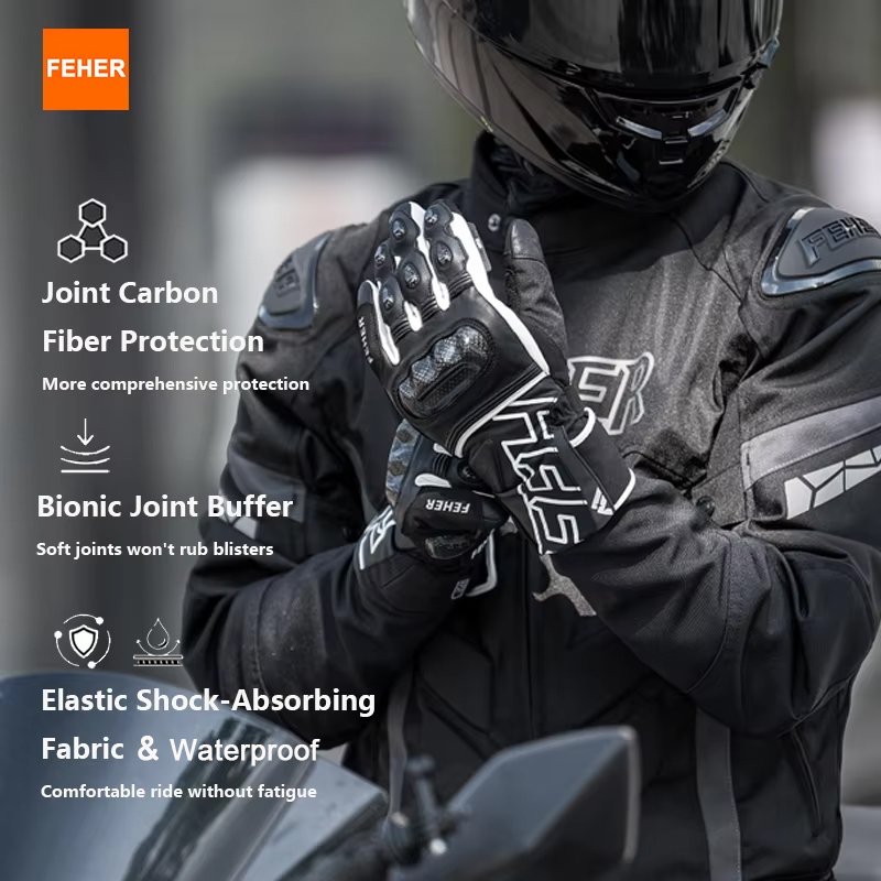 FEHER Motorcycle Gloves Winter - Horse Riding Glove recension och pris
