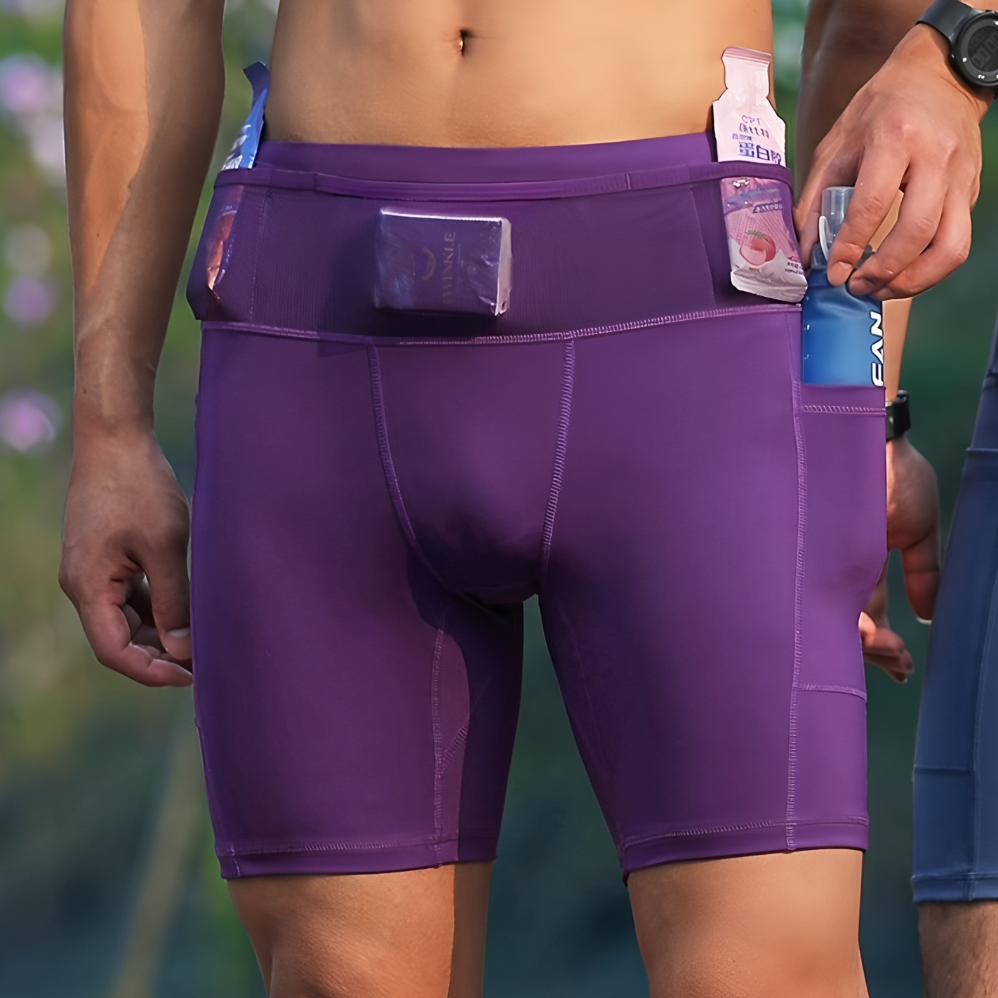 Mens Marathon Running Shorts w - Outdoor Sport Leggings recension och pris