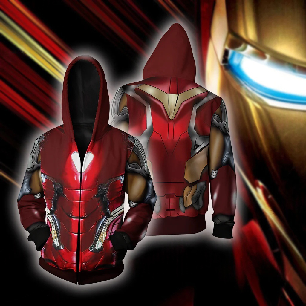 Marvel Iron Man 3D Role Playin - Outdoor Sport Winter Jacket recension och pris