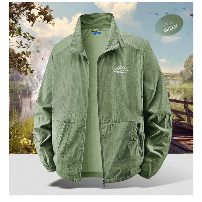 UPF50+ Coats Men Lightweight J - Outdoor Sport Clothing Brands recension och pris
