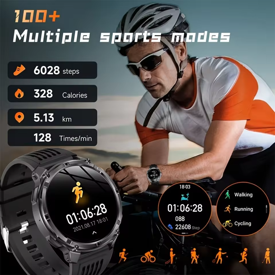 2026 New T-Rex3 Pro 1100mAh Ba - Outdoor Sport Smart Watch recension och pris