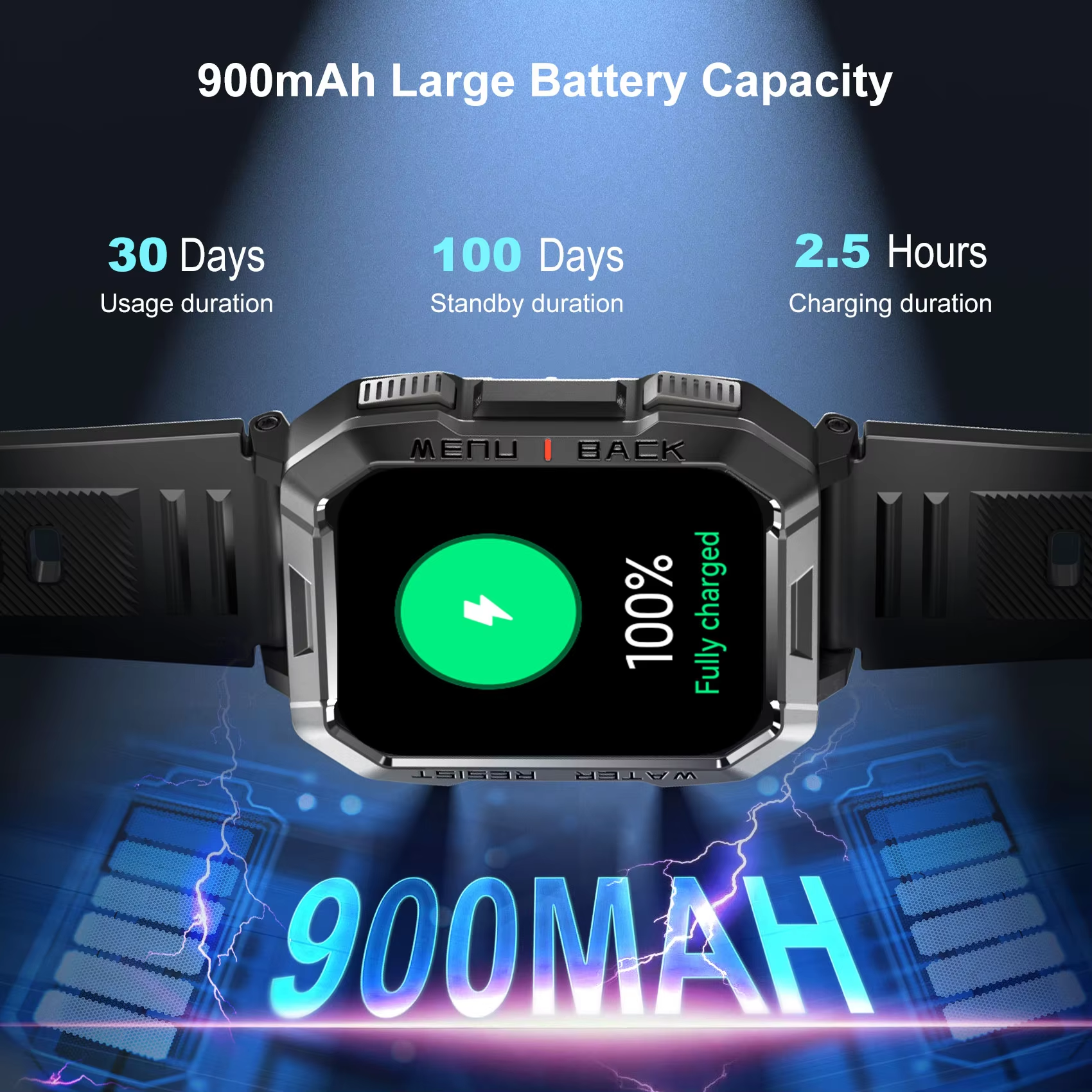 Blackview W60 Waterproof Smart - Outdoor Sport Smart Watch recension och pris