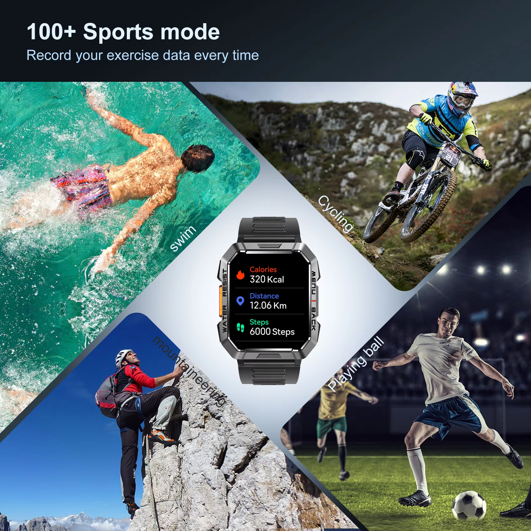 Blackview W60 Waterproof Smart - Outdoor Sport Smart Watch recension och pris