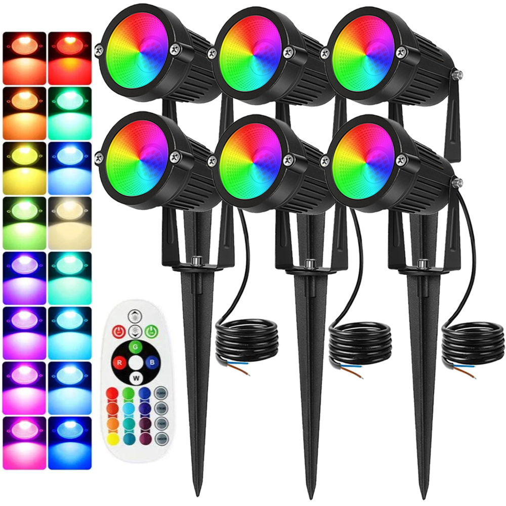 RGBW Landscape Lighting 10W wi - Outdoor Spotlight recension och pris