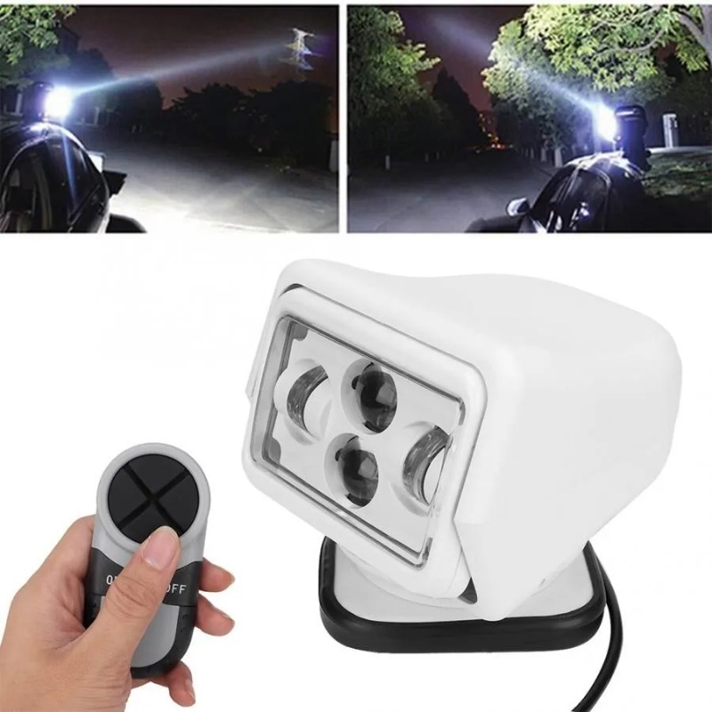 LED Search Light,60W 12V24V Re - Outdoor Spotlight recension och pris
