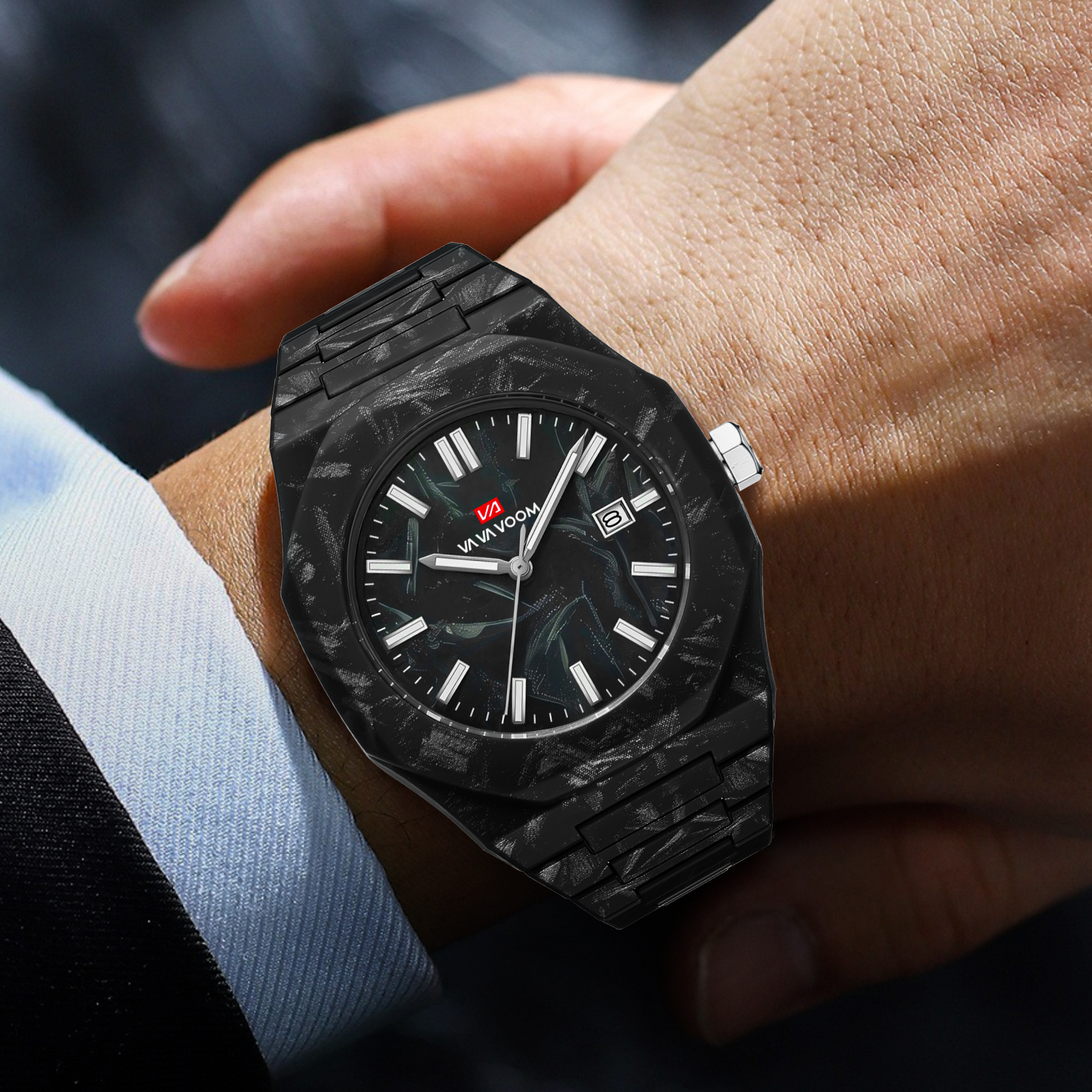 VA VA VOOM Men Watches Quartz  - Outdoor Sport Smart Watch recension och pris