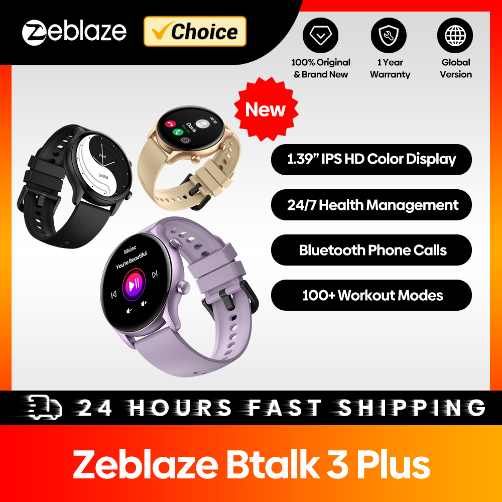 New Zeblaze Btalk 3 Plus Voice - Outdoor Sport Smart Watch recension och pris