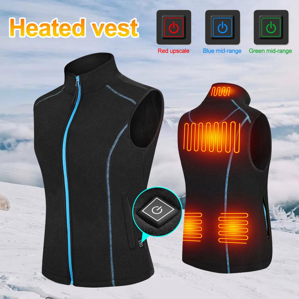 Women Heated Vest Winter Elect - Outdoor Sport Winter Jacket recension och pris