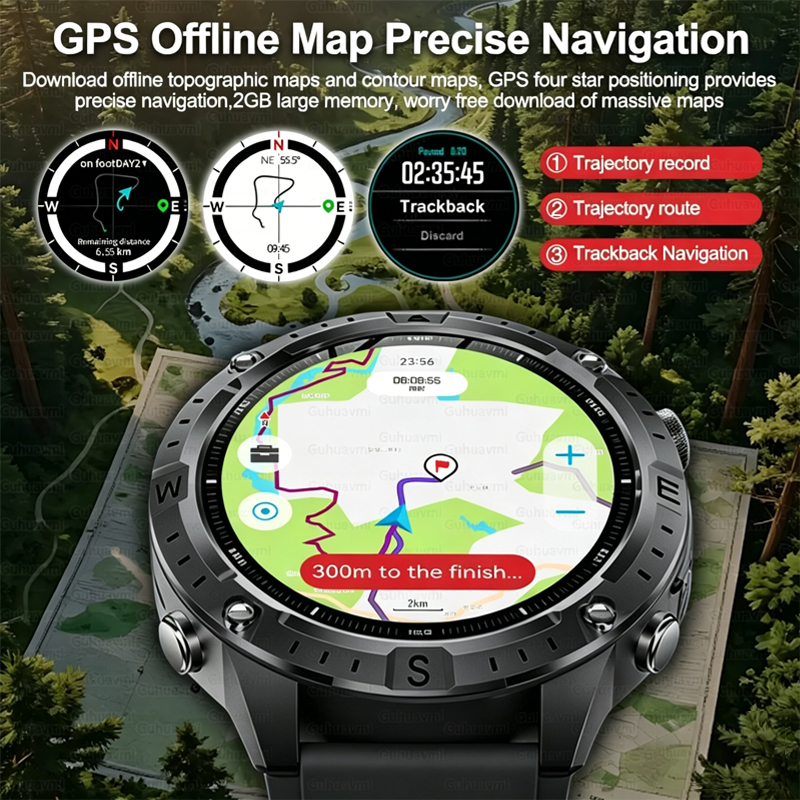 2026 Tactical GPS Smart Watch  - Definition Of Outdoor Sport recension och pris