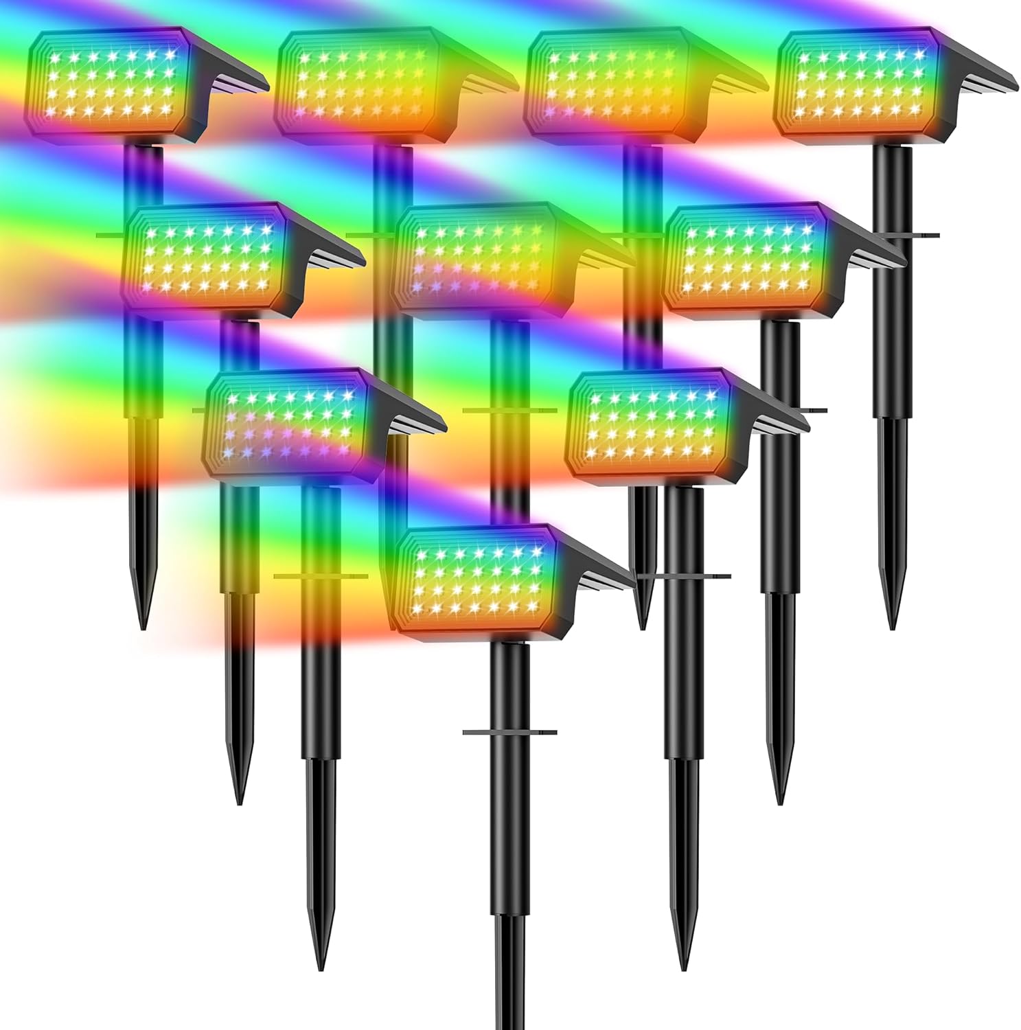 10-Pack Solar Spot Lights, 28  - Outdoor Spotlight recension och pris