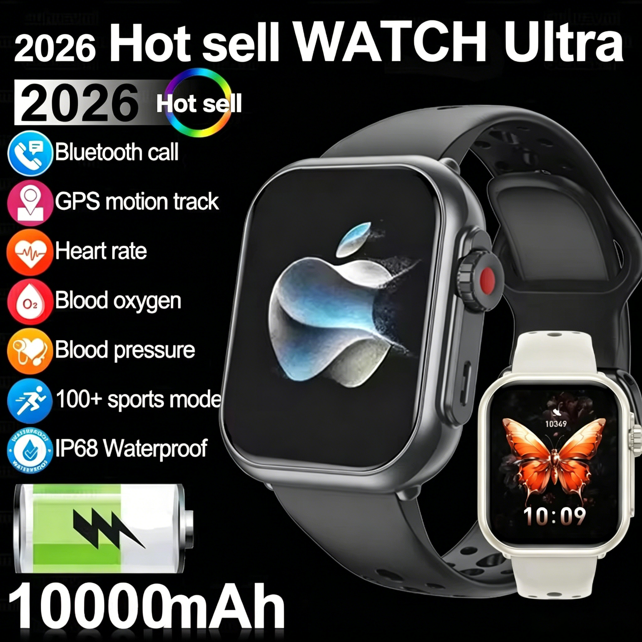 2026 New For iOS Watch Series  - Definition Of Outdoor Sport recension och pris