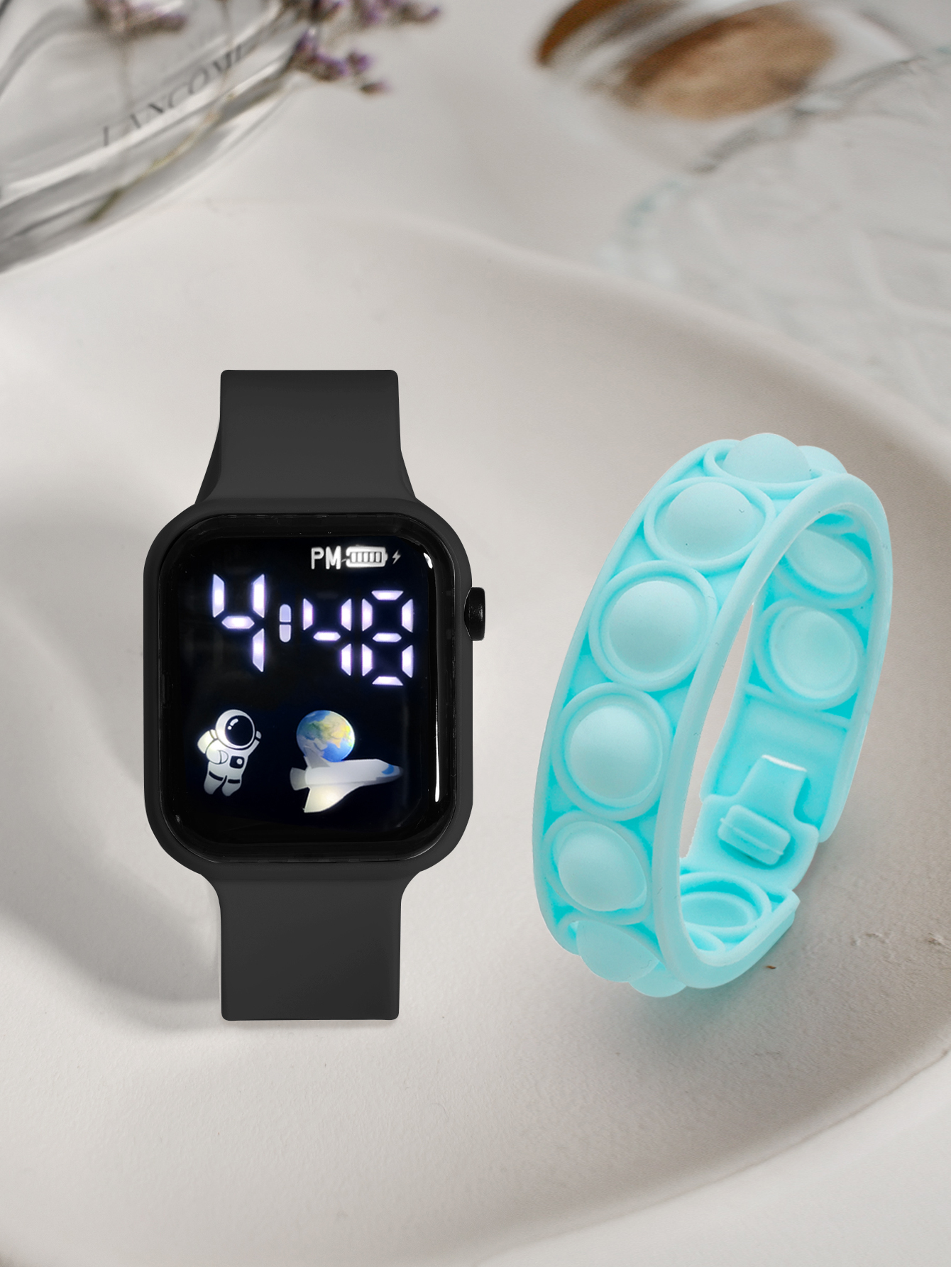 2PCS Children's Smart Watch Br - Outdoor Sport Smart Watch recension och pris
