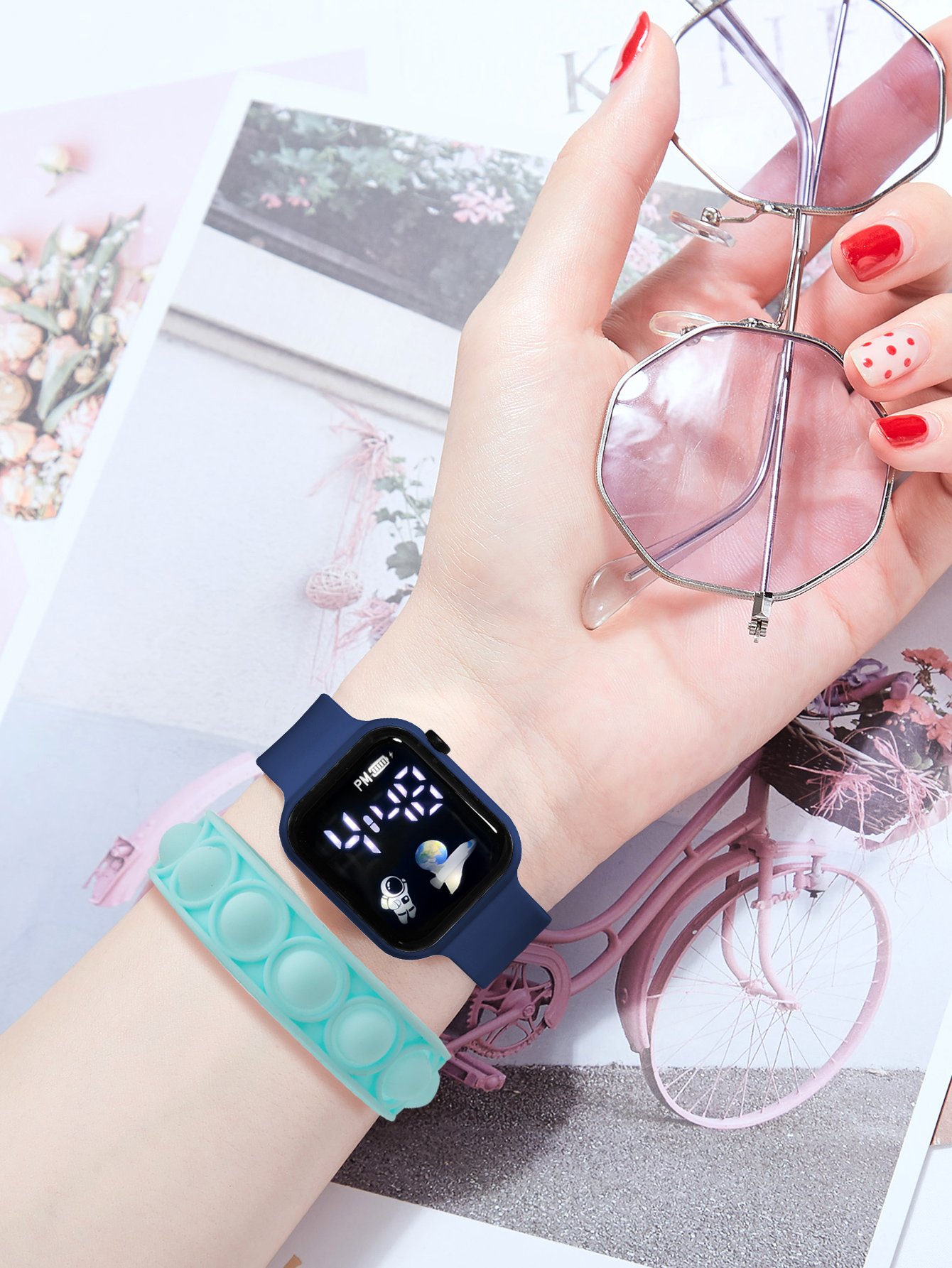 2PCS Children's Smart Watch Br - Outdoor Sport Smart Watch recension och pris